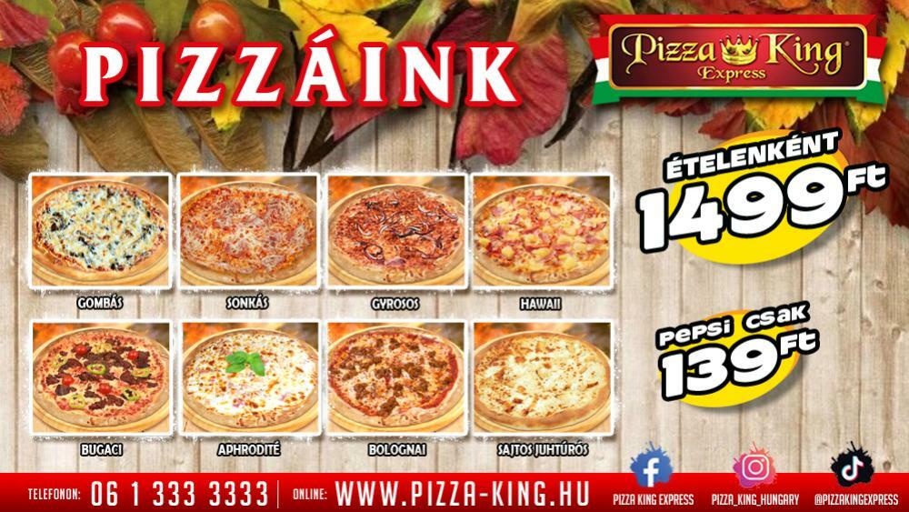 Pizza King Teszt Étterem - Online rendelés - Házhozszállítás